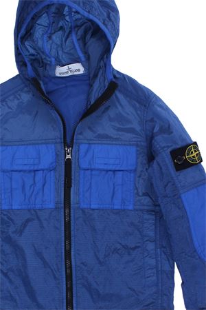 Giubbino tecnico con cappuccio STONE ISLAND JUNIOR | 721640235V0043